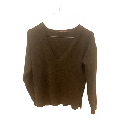 Pre-owned Comptoir Des Cotonniers Cashmere Jumper In Brown