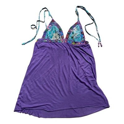 Pre-owned Replay Camisole In Purple