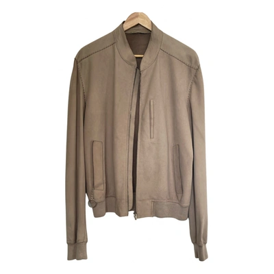 Pre-owned Fendi Jacket In Beige