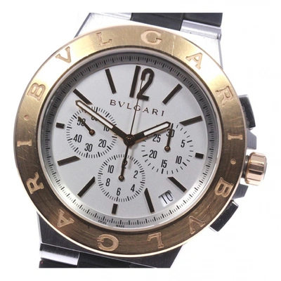 Pre-owned Bvlgari Watch In White