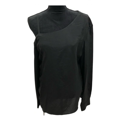 Pre-owned Pinko Blouse In Black