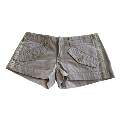 Pre-owned Dondup Beige Cotton Shorts