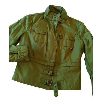 Pre-owned Belstaff Jacket In Green