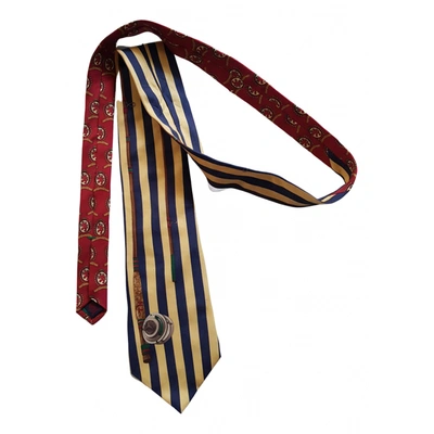 Pre-owned Tommy Hilfiger Silk Tie In Multicolour