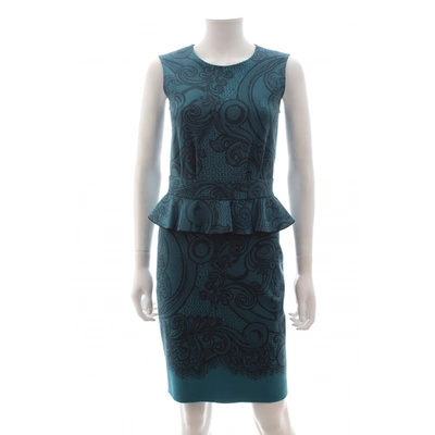 Pre-owned Emilio Pucci Wool Dress In Blue