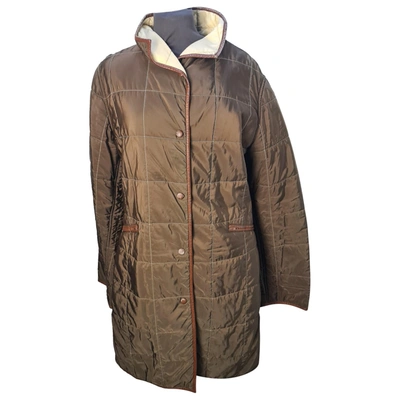 Pre-owned Fay Jacket In Brown