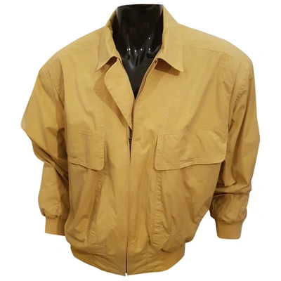 Pre-owned Hugo Boss Jacket In Yellow