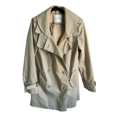 Pre-owned Designers Remix Trench Coat In Beige