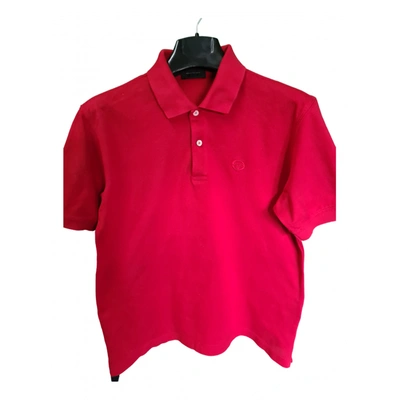 Pre-owned Sergio Tacchini Polo Shirt In Red