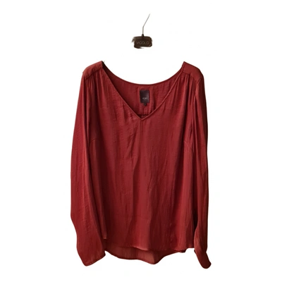 Pre-owned Ichi Blouse In Red