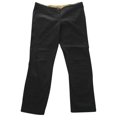Pre-owned Weber Grey Cotton Jeans