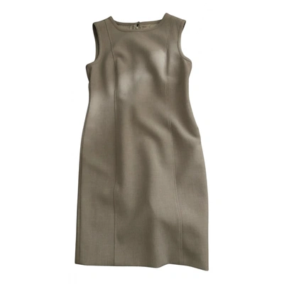 Pre-owned Peserico Mid-length Dress In Grey
