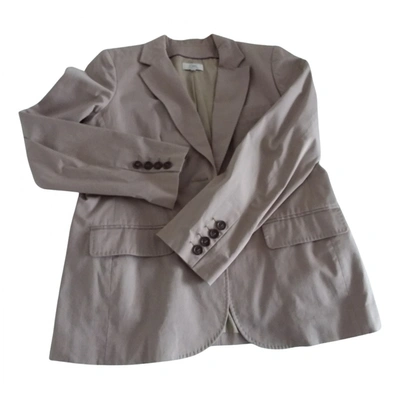 Pre-owned Pablo Suit Jacket In Beige