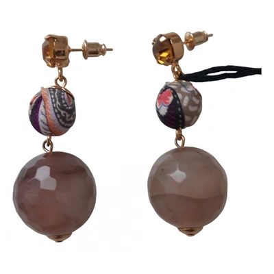 Pre-owned Etro Earrings In Multicolour