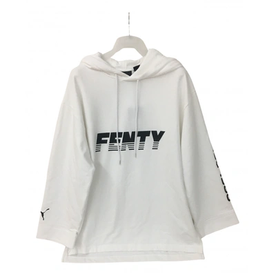 Pre-owned Fenty X Puma Sweatshirt In White