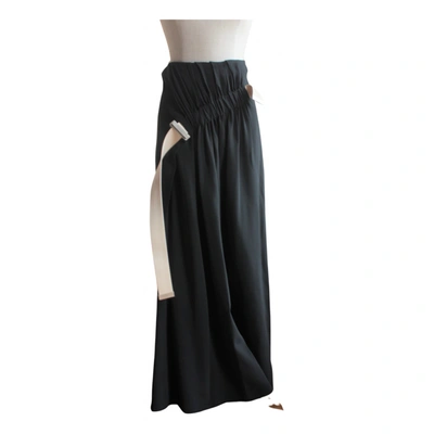 Pre-owned Acne Studios Maxi Skirt In Black