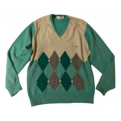 Pre-owned Pringle Of Scotland Wool Jumper In Green
