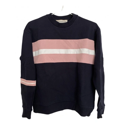 Pre-owned Etre Cecile Knitwear In Navy