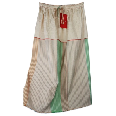 Pre-owned Roberto Musso Mid-length Skirt In Multicolour
