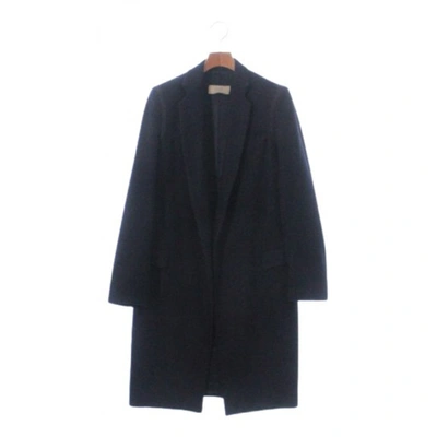 Pre-owned Maison Flaneur Wool Coat In Black