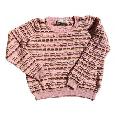 Pre-owned Tara Jarmon Knitwear In Pink