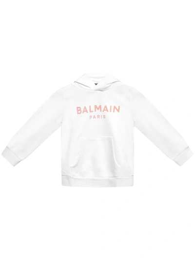 Balmain Kids' Sweatshirt In White