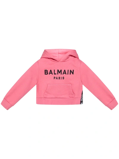 Balmain Kids' Sweatshirt In Pink