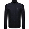 Fred Perry M8501 Button-down Shirt In Cotton Oxford In Navy