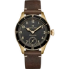 Hamilton Khaki Aviation Pilot Pioneer Bronze Watches In Black