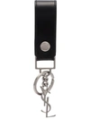 SAINT LAURENT HANGING MONOGRAM MOTIF DETAIL KEYRING,4094E185-9CB9-ACF0-4EE1-82009A84FC4C