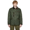 BARBOUR KHAKI ENGINEERED GARMENTS EDITION QUILTED STATEN JACKET