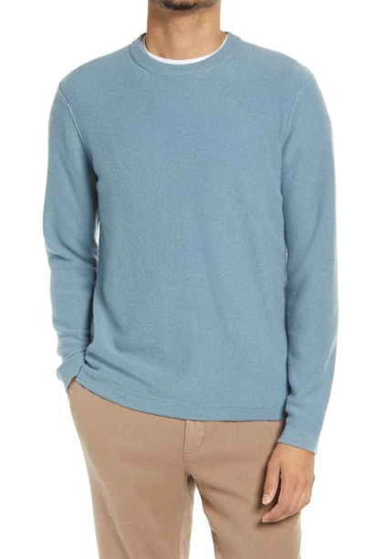 Vince Boiled Cashmere Crewneck Sweater In Highwater