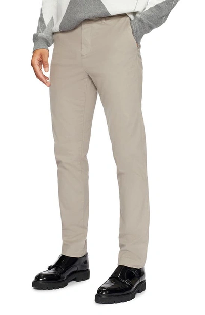 Ted Baker Genay Irvine Slim Fit Chinos In Light Grey