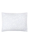 Matouk Cora Matelasse Boudoir Sham In Mineral/ White