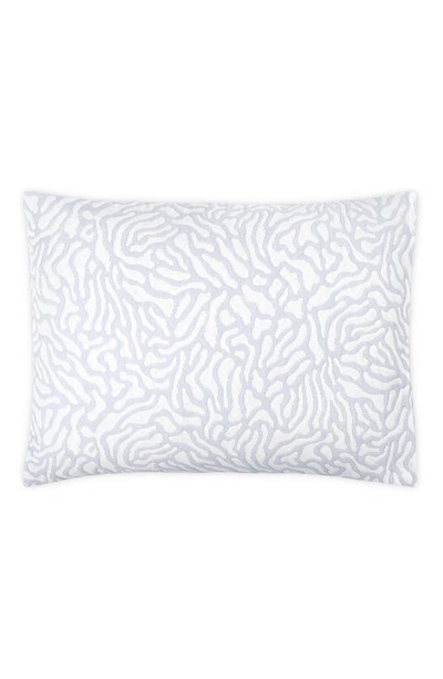 Matouk Cora Matelasse Boudoir Sham In Mineral/ White