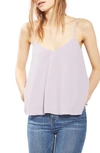 Topshop Rouleau Swing Camisole In Lilac