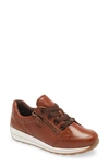 Ara Ollie Lace-up Sneaker In Cognac Gauchosoft