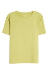 Eileen Fisher Crewneck Tee In Field