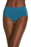 Wacoal Women's B-smooth Brief Seamless Underwear 838175 In Deep Teal