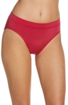 Wacoal B.smooth Lace Seamless Bikini In Persian Red