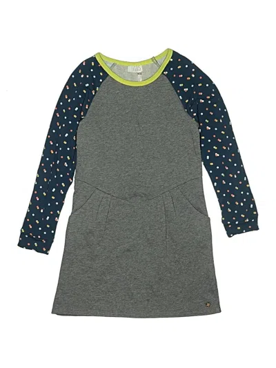 Pre-owned 435 By Matilda Jane Kids' Dress In Gray