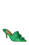 J. Reneé J.renée Mianna Pointed Toe Mule In Green Patent/f