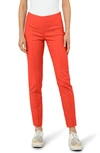 Akris Women's Melissa Silk-blend Slim Pants In Red