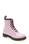 Dr. Martens' Dr. Martens 1460 Junior Pale Pink Patent Lamps