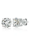 CRISLU CUBIC ZIRCONIA STUD EARRINGS,900169E00CZ