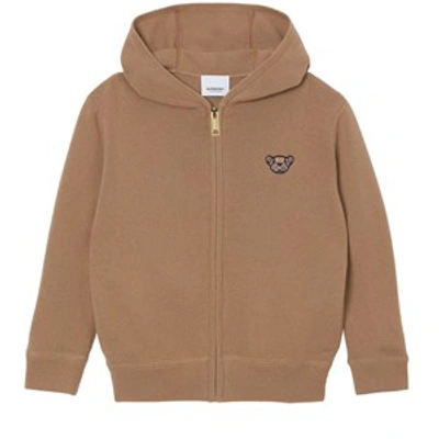 Burberry Babies' Beige Bear Hoodie