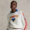 POLO RALPH LAUREN SKI LOGO GRAPHIC COTTON CREWNECK SWEATER,0044985604