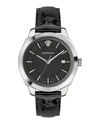VERSACE ICON CLASSIC LEATHER WATCH