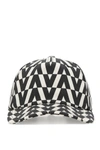 VALENTINO GARAVANI VALENTINO OPTICAL LOGO BASEBALL CAP