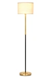 Brightech Emery Floor Lamp In Brass